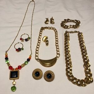 Gold jewelry lot!
